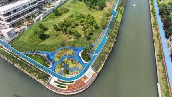98策略 上海中心城区再添高颜值滨水空间！走马塘